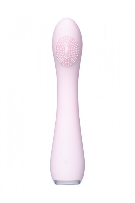 Нежно-розовый вибратор PPP SHIO-PRO - 21 см. - PPP