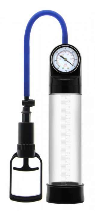 Прозрачная вакуумная помпа Erozon Penis Pump с манометром - Erozon - в Краснодаре купить с доставкой