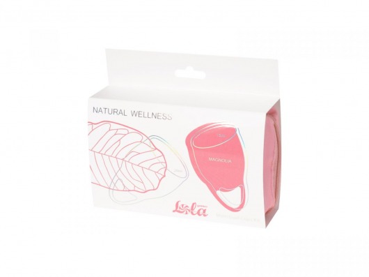 Набор из 2 розовых менструальных чаш Magnolia - Lola Games - купить с доставкой в Краснодаре