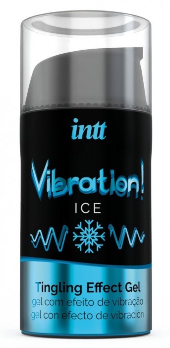 Жидкий интимный гель с эффектом вибрации Vibration! Ice - 15 мл. - INTT - купить с доставкой в Краснодаре