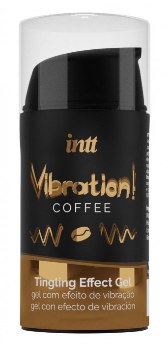 Жидкий интимный гель с эффектом вибрации Vibration! Coffee - 15 мл. - INTT - купить с доставкой в Краснодаре