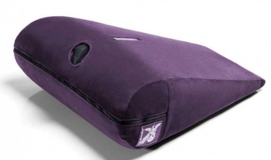 Фиолетовая малая подушка для любви R-Axis Magic Wand с отверстием под вибратор - Liberator - купить с доставкой в Краснодаре