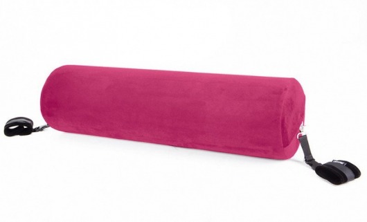 Розовая вельветовая подушка для любви Liberator Retail Whirl - Liberator - купить с доставкой в Краснодаре
