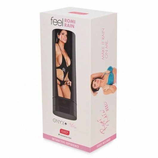 Мастурбатор KIIROO Onyx+ Romi Rain Male Masturbator - Kiiroo - в Краснодаре купить с доставкой