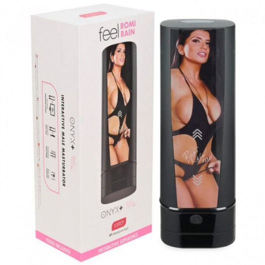 Мастурбатор KIIROO Onyx+ Romi Rain Male Masturbator - Kiiroo - в Краснодаре купить с доставкой