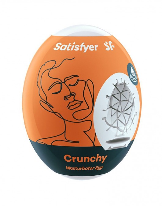 Мастурбатор-яйцо Satisfyer Crunchy Mini Masturbator - Satisfyer - в Краснодаре купить с доставкой