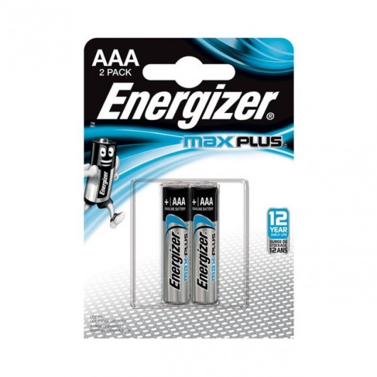 Батарейки Energizer MAX PLUS LR03/E92 AAA 1.5V - 2 шт. - Energizer - купить с доставкой в Краснодаре