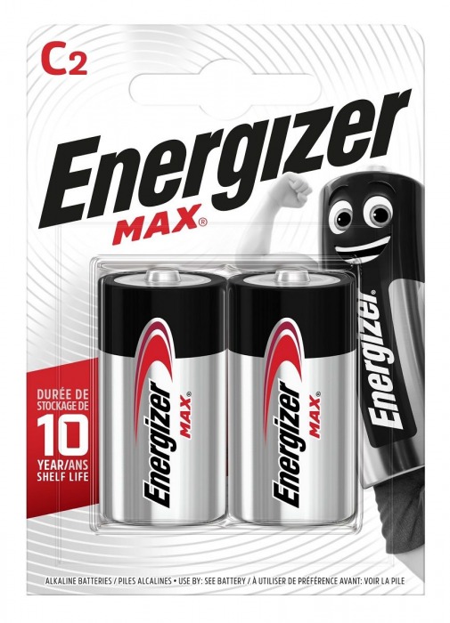 Батарейки Energizer MAX E93/C 1.5V - 2 шт. - Energizer - купить с доставкой в Краснодаре