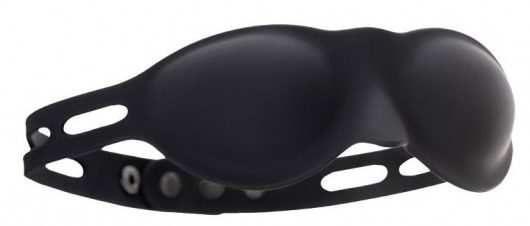 Черная плотная силиконовая маска - ToyFa - купить с доставкой в Краснодаре