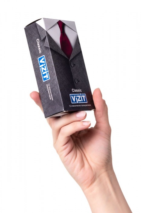 Классические презервативы VIZIT Classic - 12 шт. - VIZIT - купить с доставкой в Краснодаре