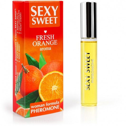 Парфюм для тела с феромонами Sexy Sweet с ароматом апельсина - 10 мл. -  - Магазин феромонов в Краснодаре