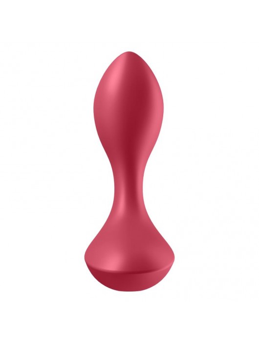 Красный вибромассажёр простаты Satisfyer Backdoor Lover - 14 см. - Satisfyer - в Краснодаре купить с доставкой