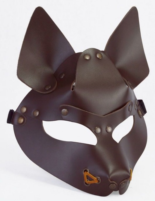 Коричневая маска Wolf - Sitabella - купить с доставкой в Краснодаре