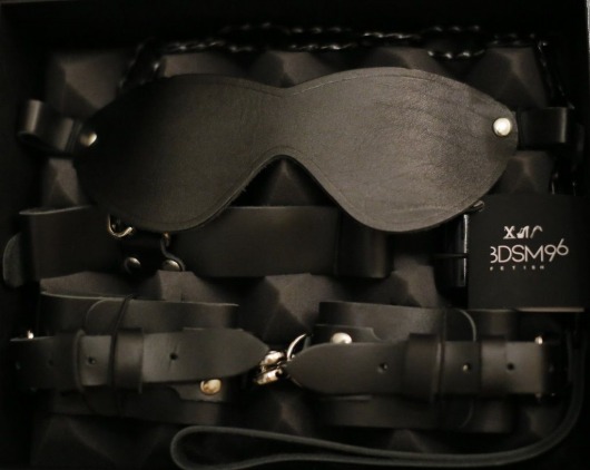 БДСМ-набор в черном цвете  Послушный муж - BDSM96 - купить с доставкой в Краснодаре
