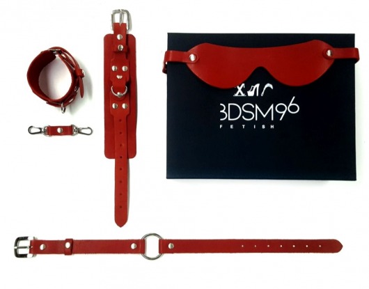 БДСМ-набор в красном цвете  Госпожа - BDSM96 - купить с доставкой в Краснодаре