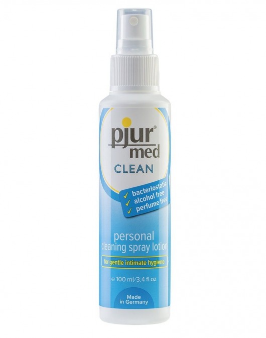 Гигиенический спрей pjur MED Clean Spray - 100 мл. - Pjur - купить с доставкой в Краснодаре
