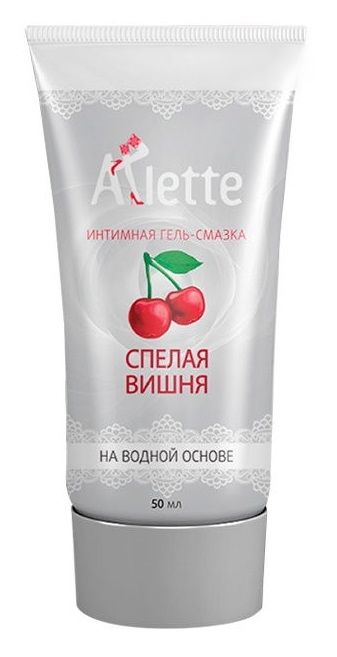 Интимная гель-смазка на водной основе Arlette  Спелая вишня  - 50 мл. - Arlette - купить с доставкой в Краснодаре