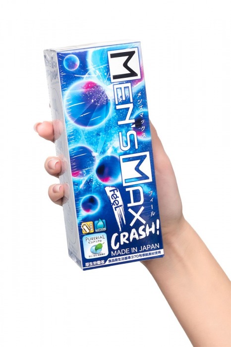 Сиреневый мастурбатор MensMax Feel Crash - Men sMax - в Краснодаре купить с доставкой