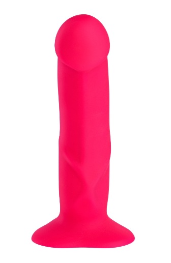 Ярко-розовый фаллоимитатор The Boss stub - 18,5 см. - Fun Factory
