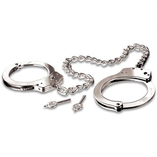 Металлические наручники Metal Leg Cuffs - Pipedream - купить с доставкой в Краснодаре