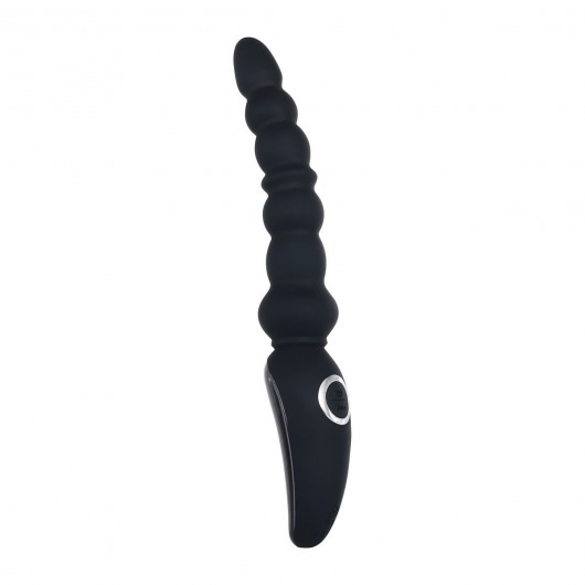 Черная анальная виброелочка Magic Stick - 22,6 см. - Evolved
