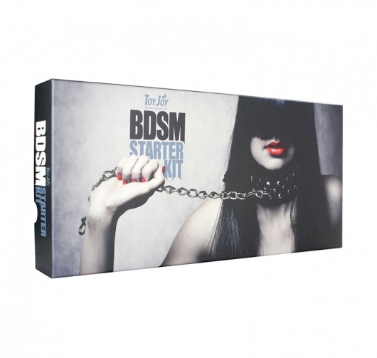 Набор БДСМ-аксессуаров BDSM STARTER - Toy Joy - купить с доставкой в Краснодаре