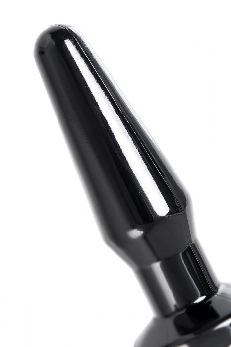 Черная анальная втулка Gemini β - 12,3 см. - POPO Pleasure