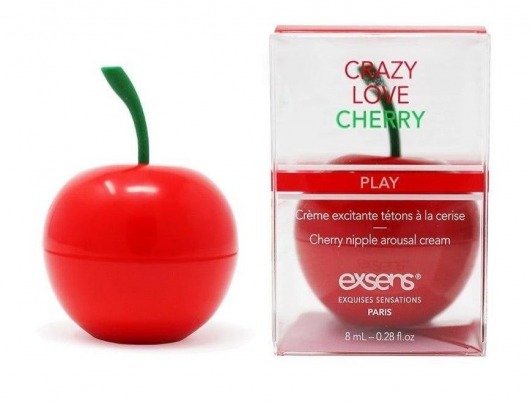 Крем для стимуляции сосков Crazy Love Cherry - 8 мл. - Exsens - купить с доставкой в Краснодаре