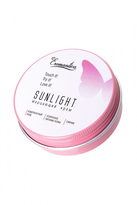Мерцающий крем Eromantica Sunlight - 60 гр. -  - Магазин феромонов в Краснодаре