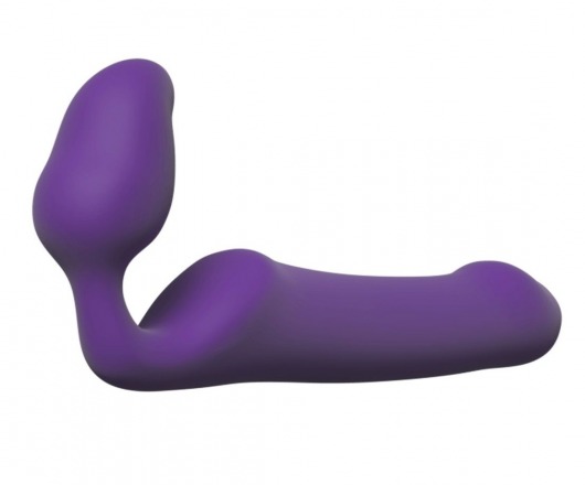 Фиолетовый безремневой страпон Queens L - Adrien Lastic - купить с доставкой в Краснодаре