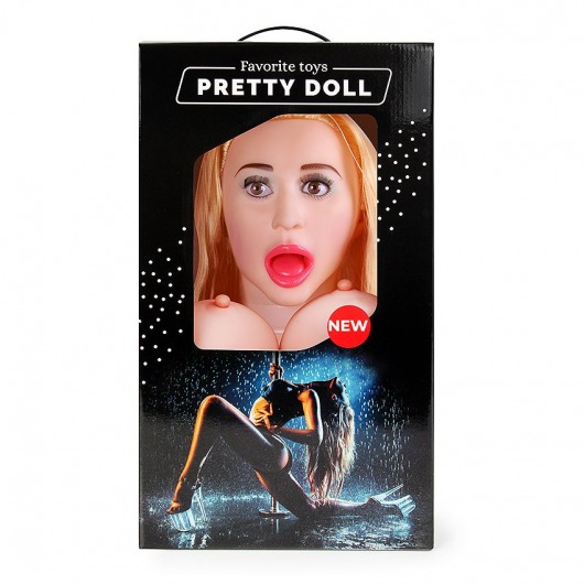 Надувная секс-кукла с вибрацией Синди - Bior toys - в Краснодаре купить с доставкой