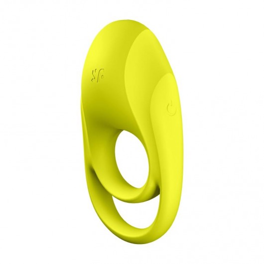 Желтое эрекционное кольцо Spectacular Duo - Satisfyer - в Краснодаре купить с доставкой