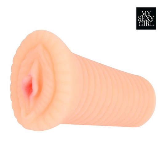 Реалистичный мастурбатор-вагина телесного цвета с вибрацией - Bior toys - в Краснодаре купить с доставкой