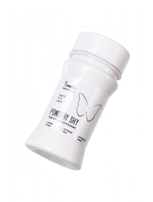 Пудра для ухода за игрушками Powdery Sky с ароматом мяты - 40 гр. - Eromantica - купить с доставкой в Краснодаре