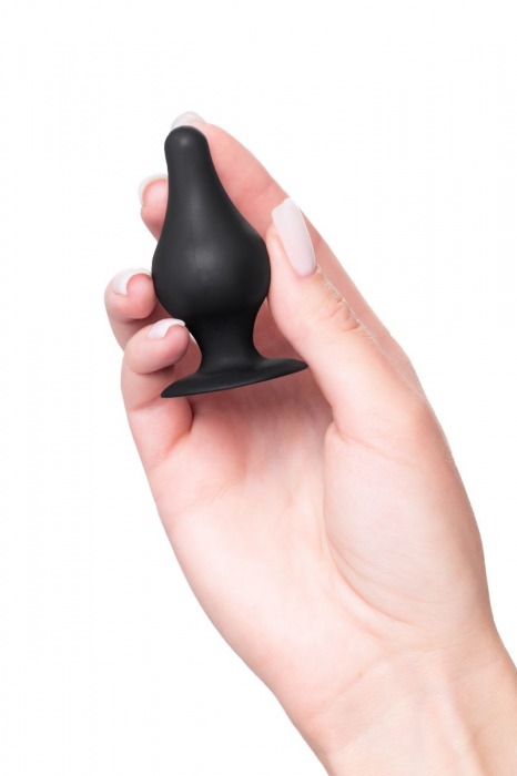 Черная анальная втулка Spade XS - 6,5 см. - Erotist Adult Toys