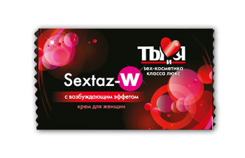 Возбуждающий крем для женщин Sextaz-W в одноразовой упаковке - 1,5 гр. - Биоритм - купить с доставкой в Краснодаре