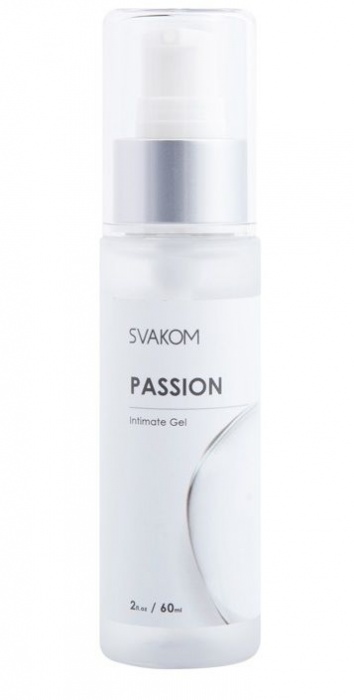 Смазка на водной основе Passion Intimate Gel - 60 мл. - Svakom - купить с доставкой в Краснодаре