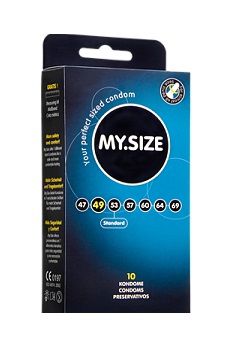 Презервативы MY.SIZE размер 49 - 10 шт. - My.Size - купить с доставкой в Краснодаре