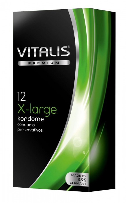 Презервативы увеличенного размера VITALIS PREMIUM x-large - 12 шт. - Vitalis - купить с доставкой в Краснодаре