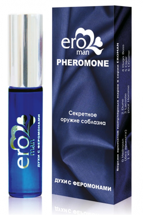 Мужские духи с феромонами без запаха Eroman Нейтрал - 10 мл. -  - Магазин феромонов в Краснодаре