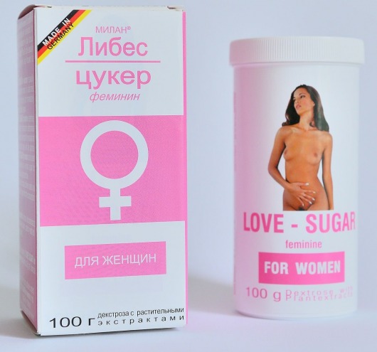 Сахар любви для женщин Liebes-Zucker-Feminin - 100 гр. - Milan Arzneimittel GmbH - купить с доставкой в Краснодаре