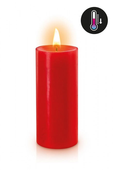 Красная низкотемпературная свеча для ваксплея - Fetish Tentation - купить с доставкой в Краснодаре