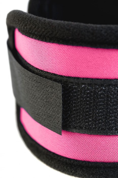 Оковы на ноги из неопрена розового цвета - ToyFa - купить с доставкой в Краснодаре