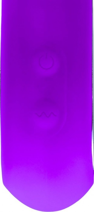 Фиолетовый вибратор-кролик Mrs. Jia - 20 см. - Bradex
