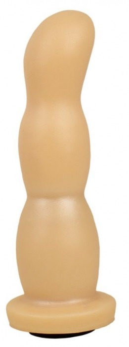 Телесная рельефная насадка Harness - 14,2 см. - LOVETOY (А-Полимер) - купить с доставкой в Краснодаре