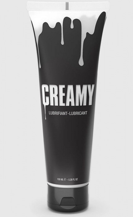 Смазка на водной основе Creamy с консистенцией спермы - 150 мл. - Strap-on-me - купить с доставкой в Краснодаре