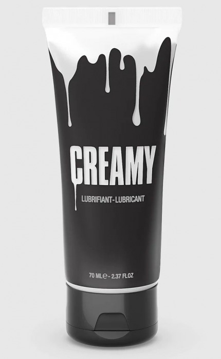 Смазка на водной основе Creamy с консистенцией спермы - 70 мл. - Strap-on-me - купить с доставкой в Краснодаре