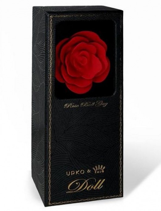 Изысканный кляп в форме розы Rose Ball Gag - Zalo - купить с доставкой в Краснодаре