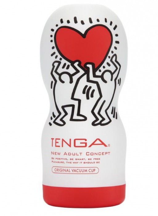 Мастурбатор Keith Haring Original Vacuum CUP - Tenga - в Краснодаре купить с доставкой