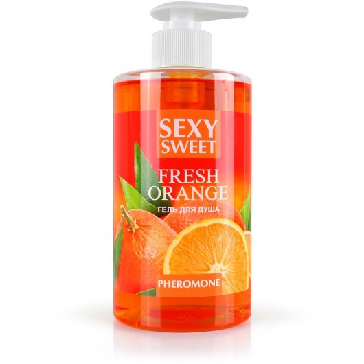 Гель для душа Sexy Sweet Fresh Orange с ароматом апельсина и феромонами - 430 мл. -  - Магазин феромонов в Краснодаре